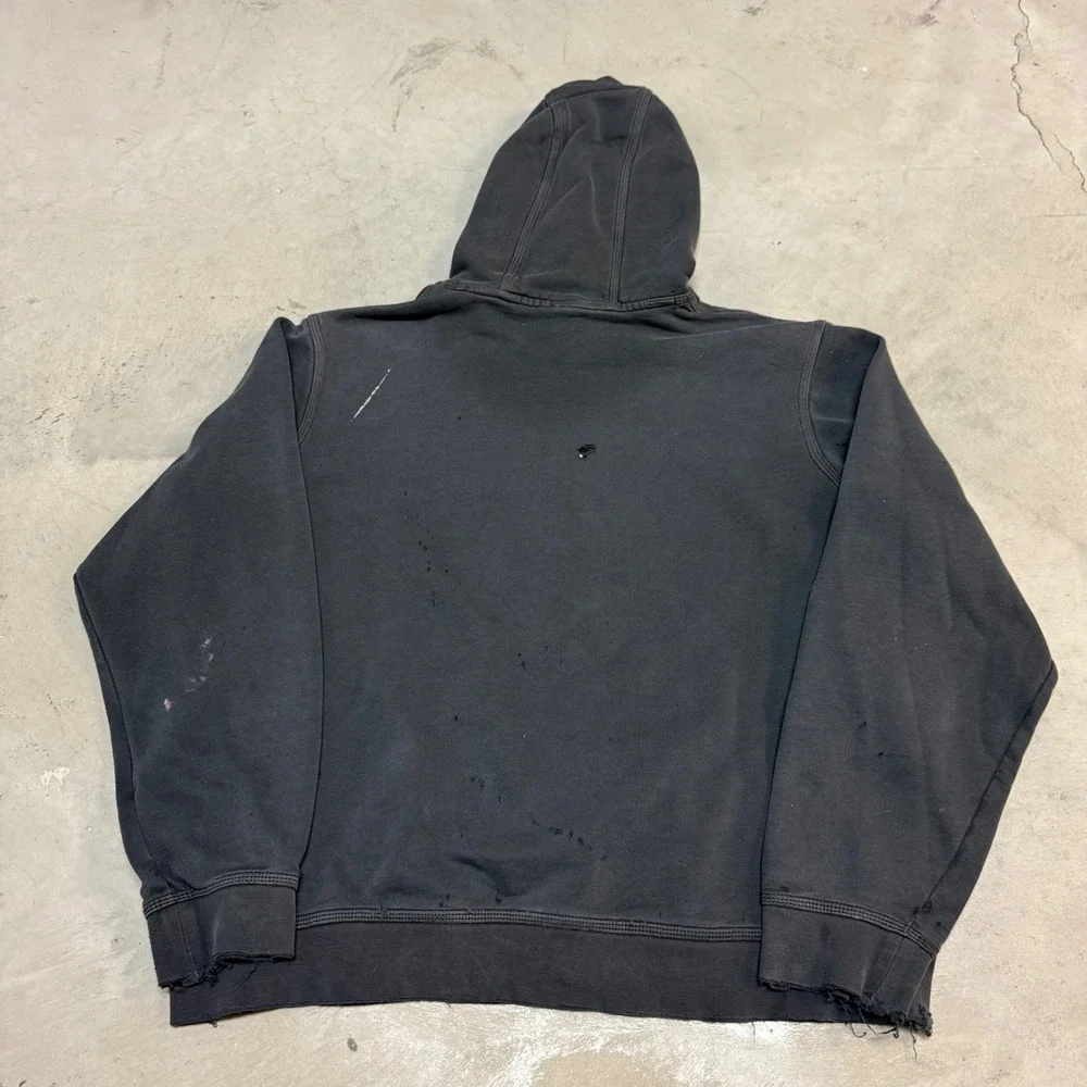 Vintage y2k Faded Black Nike Hoodie